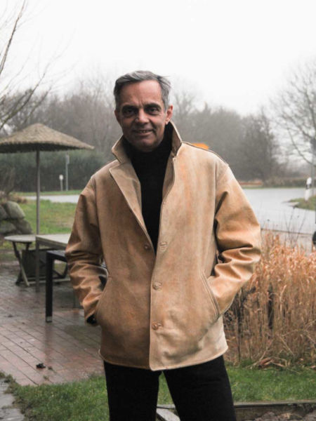 Lederjacke